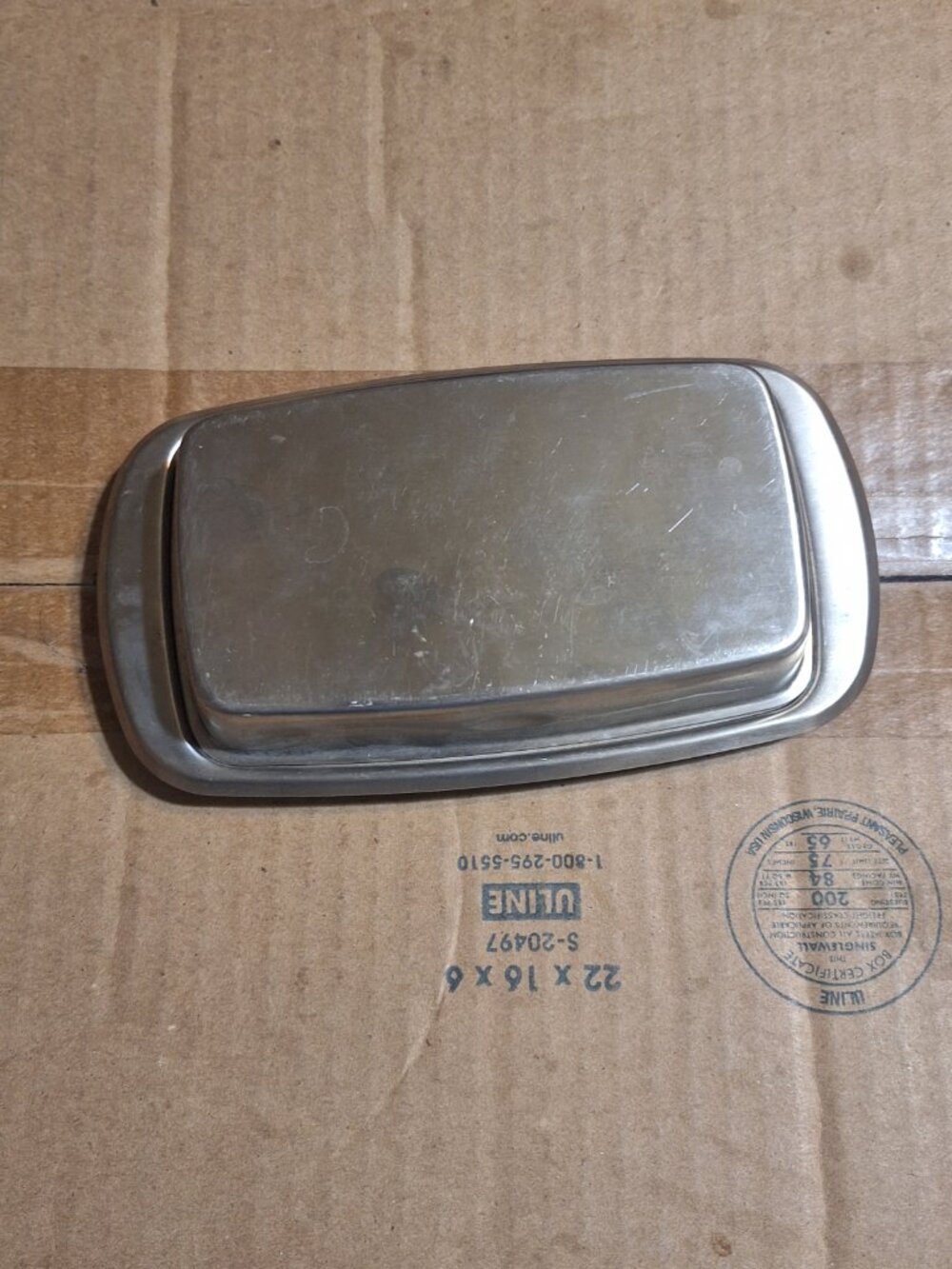 Butter dish metal
